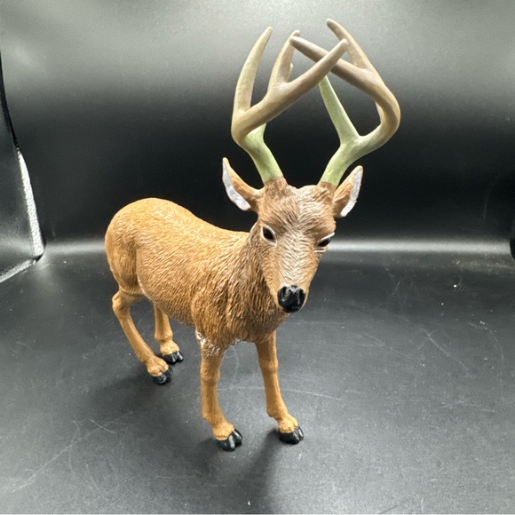 Paradise Kids 8 Point Buck Deer Elk PVC Toy Figure 8" Tall 2014 - Picture 1 of 4